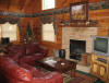 Lodge Decor in Treehouse Log Cabin