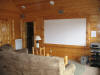 Cabin with Home Theater System