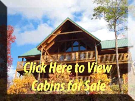 Smoky Mountains resort cabins for sale